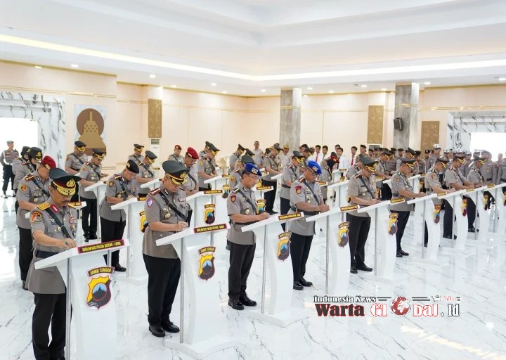 Kapolda Jateng Lantik 22 Pejabat Baru, Berikut Daftarnya!