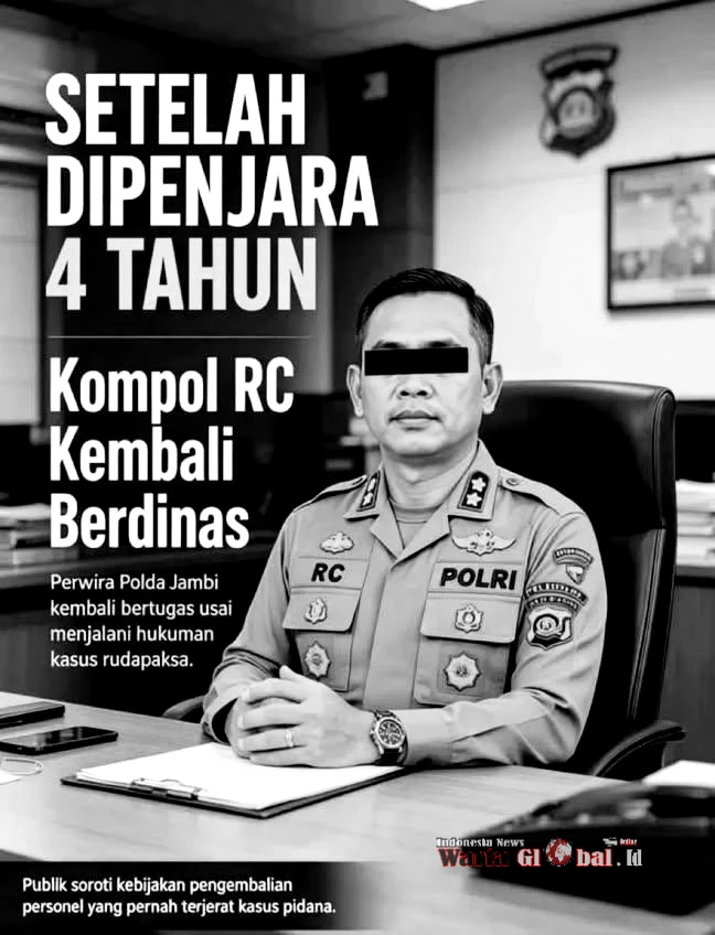 SKCK Ketat untuk OB, Tapi Polisi Terpidana Bisa Kembali Berdinas: Di Mana Standar Integritas Negara?