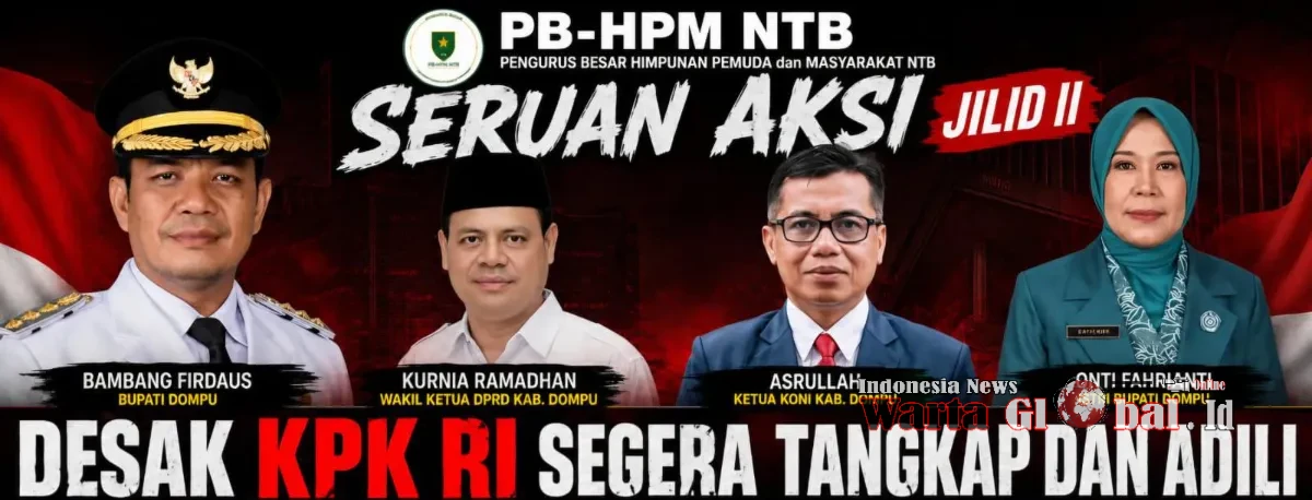 BUPATI DOMPU & JARINGAN TERKAIT DILAPORKAN KE KPK