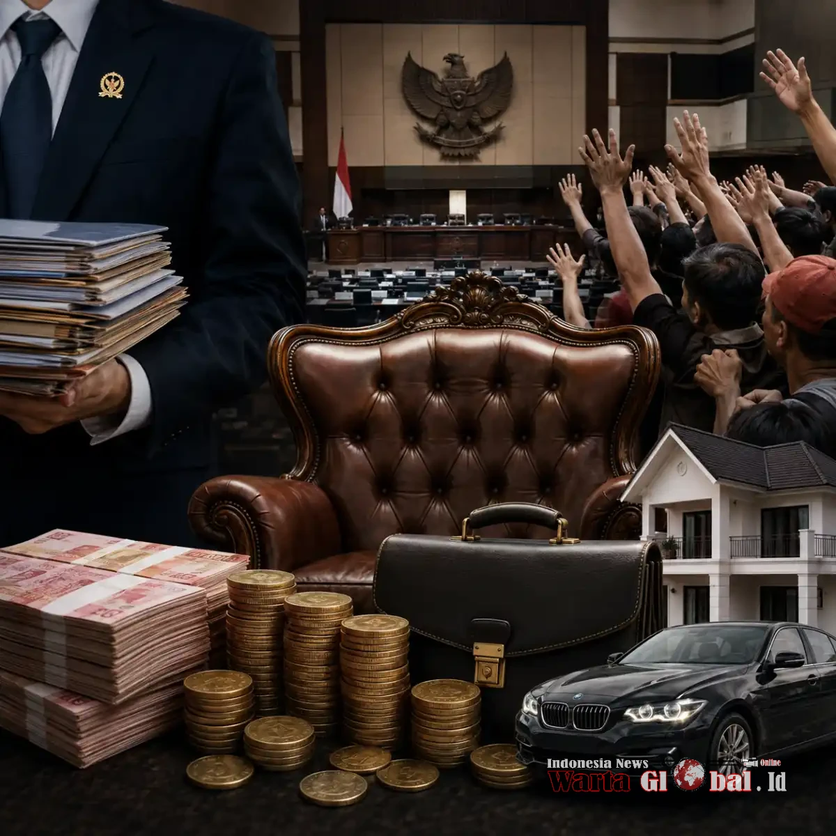 WARTAGLOBAL MEMBIDIK


Rp4,47 Miliar per Anggota DPR RI? Bedah Angka, Pisahkan Gaji dan Uang Kegiatan


@ANGKA Rp4,47 MILIAR PER ANGGOTA DPR RI PER TAHUN PERLU DILURUSKAN