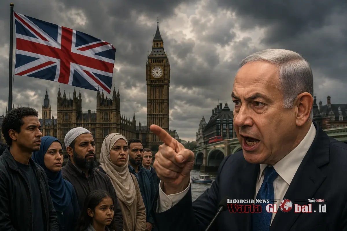 Netanyahu Cap Inggris “Republik Islam”, Data Sensus Justru Membantah: Angka 6,5 Persen Bukan Pergantian Negara
