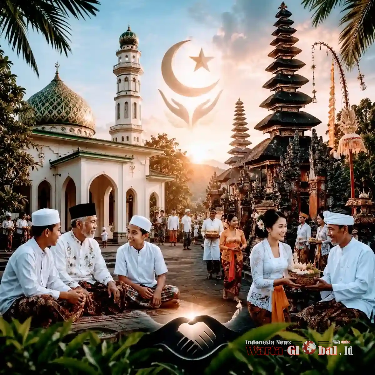 MENJAGA CAHAYA ISLAM DALAM KEBUDAYAAN DI PULAU BALI
Riset Pemberitaan WartaGlobal — Islam, Kebudayaan, Toleransi dan Identitas Bali