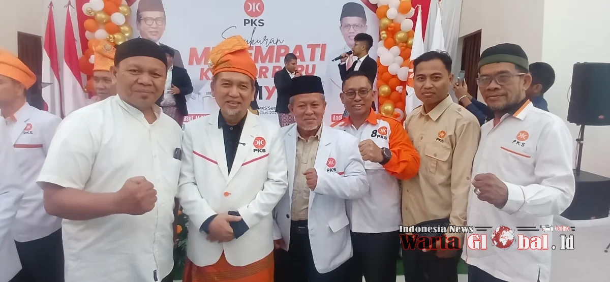 Bidnaker DPW PKS Sumut Menghadiri Peresmian Kantor DPW PKS Sumut, Luncurkan Program Kerja Ke Jepang