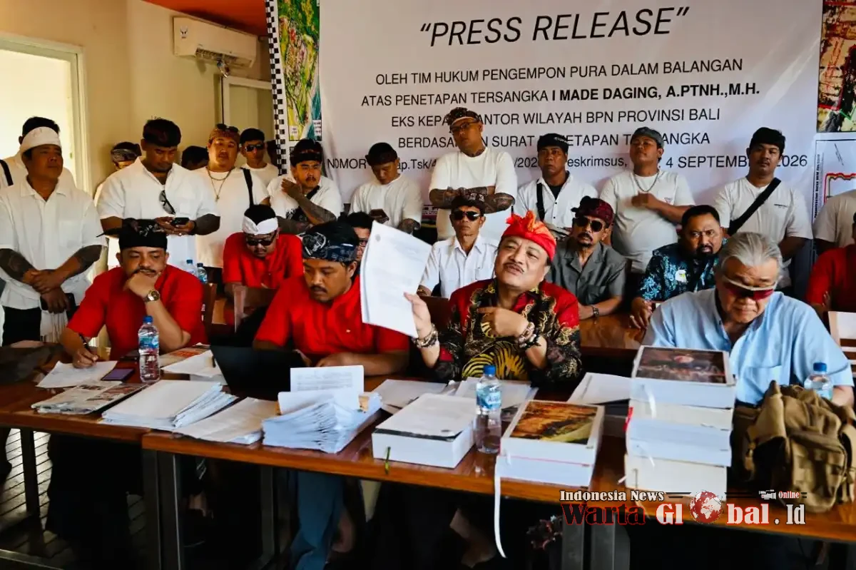 Diduga Palsukan Surat, Polda Bali Tetapkan Mantan Kepala Kanwil BPN Bali Made Daging Jadi Tersangka