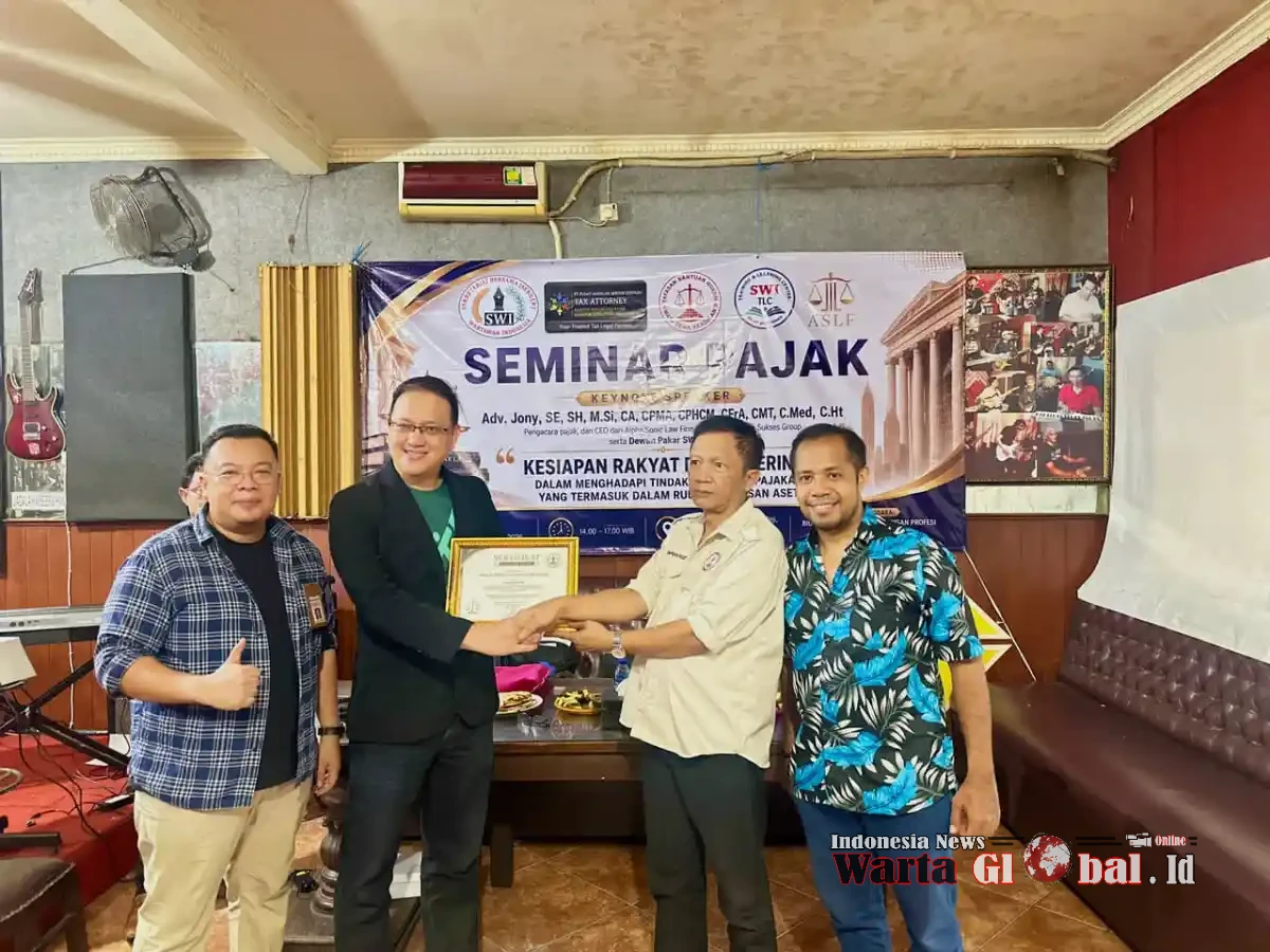 SWI Depok Gelar Edukasi Pajak, Wartawan Didorong Pahami Risiko Pidana Perpajakan