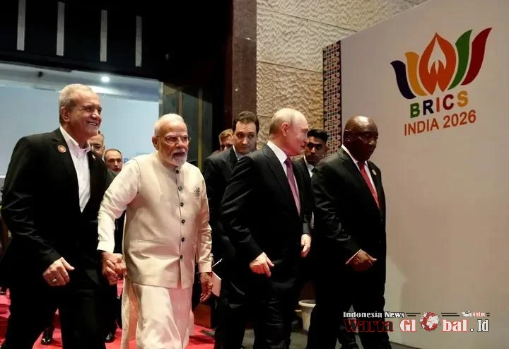 BRICS 2026: Putin Tantang Dominasi G7, Klaim BRICS Jadi Mesin Utama Pertumbuhan Ekonomi Dunia