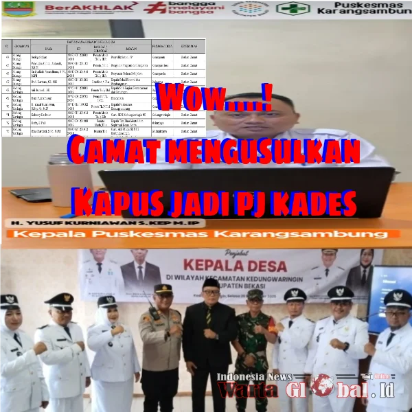 Kepala Puskesmas Menjadi Pj Kepala Desa Melalui Usulan Camat Kok Bisa..? Kepala Puskesmas Menjadi Pj Kepala Desa Melalui Usulan Camat Kok Bisa..?