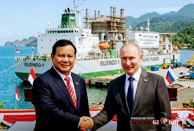 INDONESIA–RUSIA SEPAKATI PROYEK NUKLIR TERAPUNG 200 MW DI MALUKU UTARA, TANPA APBN