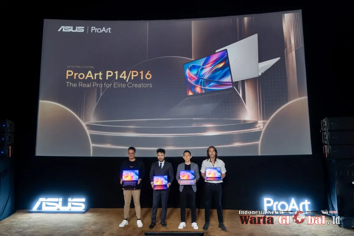 ASUS Hadirkan ProArt P14 dan P16 di Indonesia, Laptop AI Profesional dengan Memori hingga 128GB