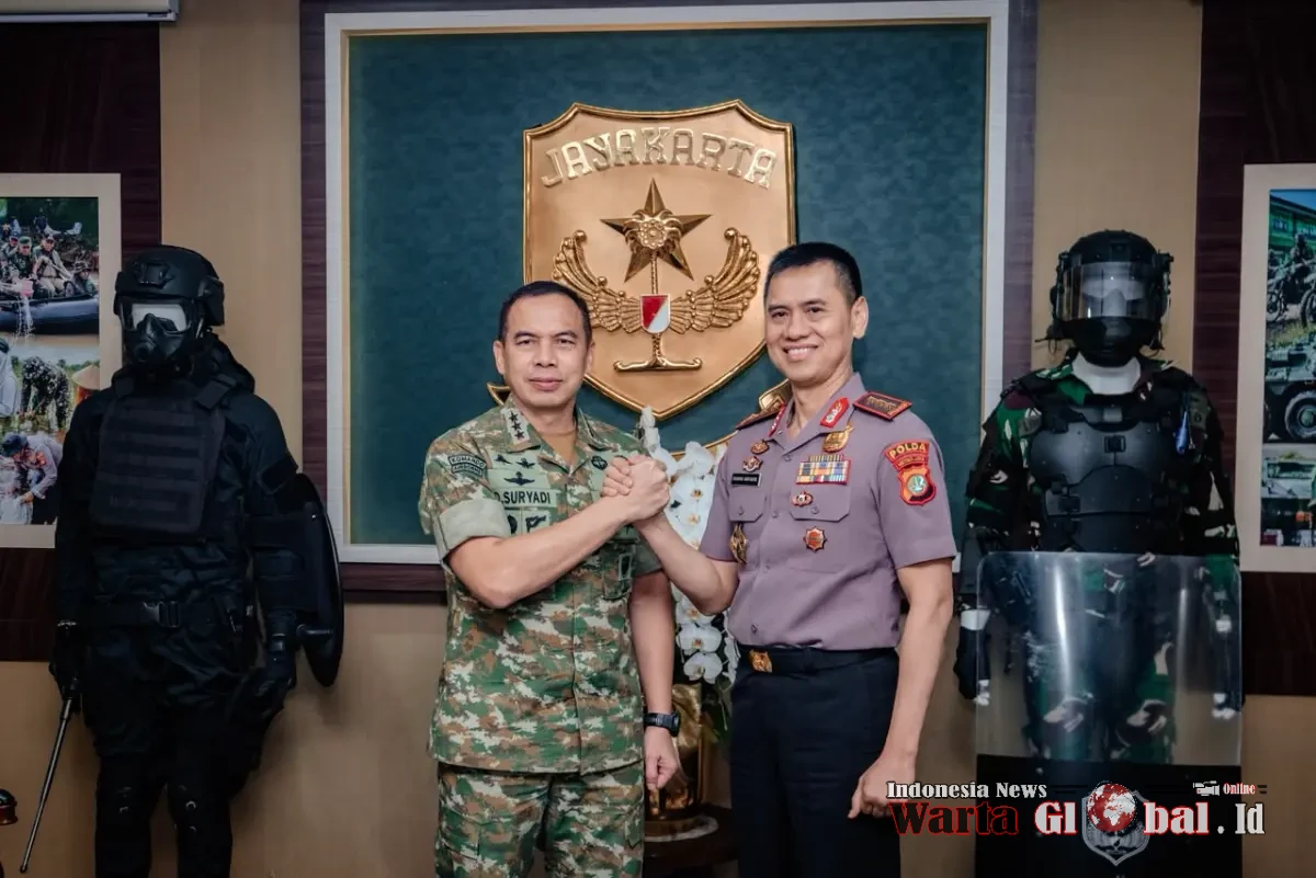 Kapolda Metro Jaya–Pangdam Jaya Perkuat Sinergi, Koordinasi Keamanan Jakarta Jadi Taruhan Kapolda Metro Jaya–Pangdam Jaya Perkuat Sinergi, Koordinasi Keamanan Jakarta Jadi Taruhan