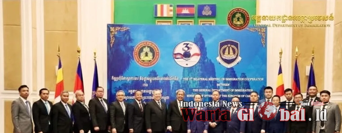FFU.WartaGlobal TELISIK!
Indonesia–Kamboja Perkuat Kerja Sama Imigrasi: Pertukaran Petugas Harus Berujung pada Perlindungan WNI dan Penindakan Kejahatan Transnasional