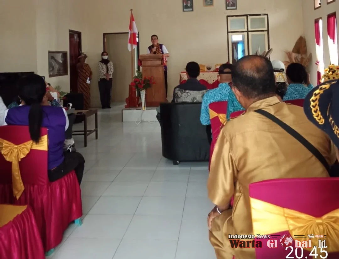 Ketua TP Posyandu Provinsi Maluku  Kunjungan Kerja Ke Desa Wokam