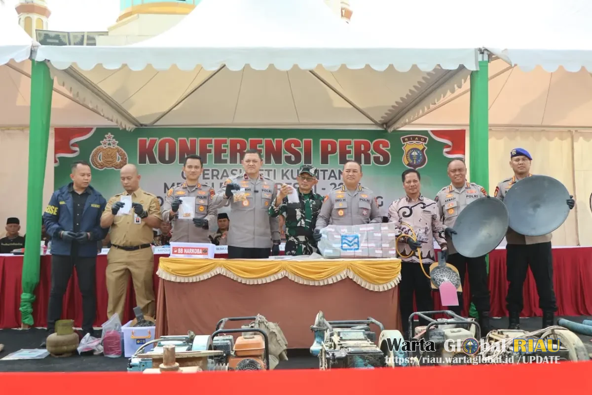 Wakapolda Riau Tegaskan Penindakan PETI Di Kuansing Sasar Seluruh Rantai Aktivitas Ilegal Wakapolda Riau Tegaskan Penindakan PETI Di Kuansing Sasar Seluruh Rantai Aktivitas Ilegal