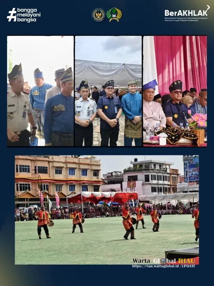 Kakanwil Dan Kalapas Teluk Kuantan Hadiri Pembukaan Festival Pacu Jalur 2026