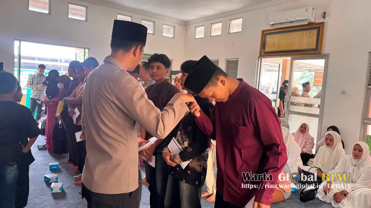 Maulid Nabi Di Musholla Polres Kuansing, Kapolres Ajak Personel Teladani Akhlak Rasulullah