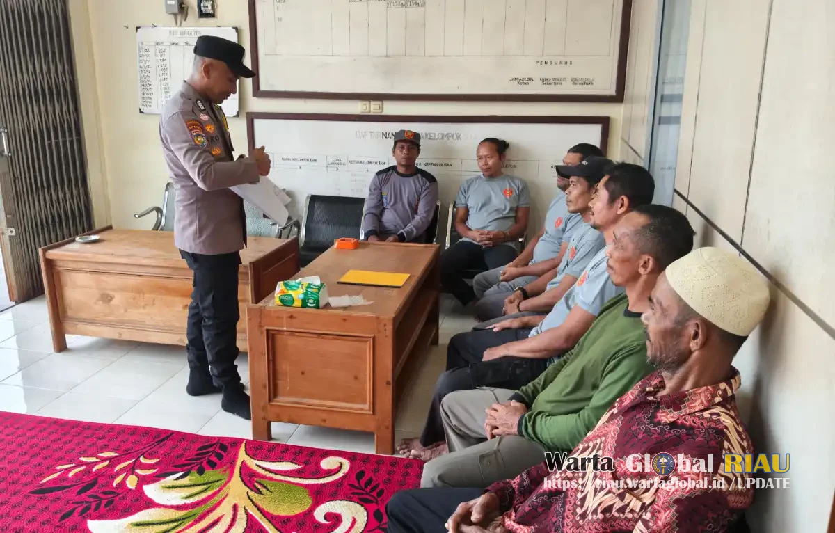 Jumat Curhat Polsek Logas Tanah Darat, Warga Sampaikan Keluhan Dan Aspirasi Kamtibmas
