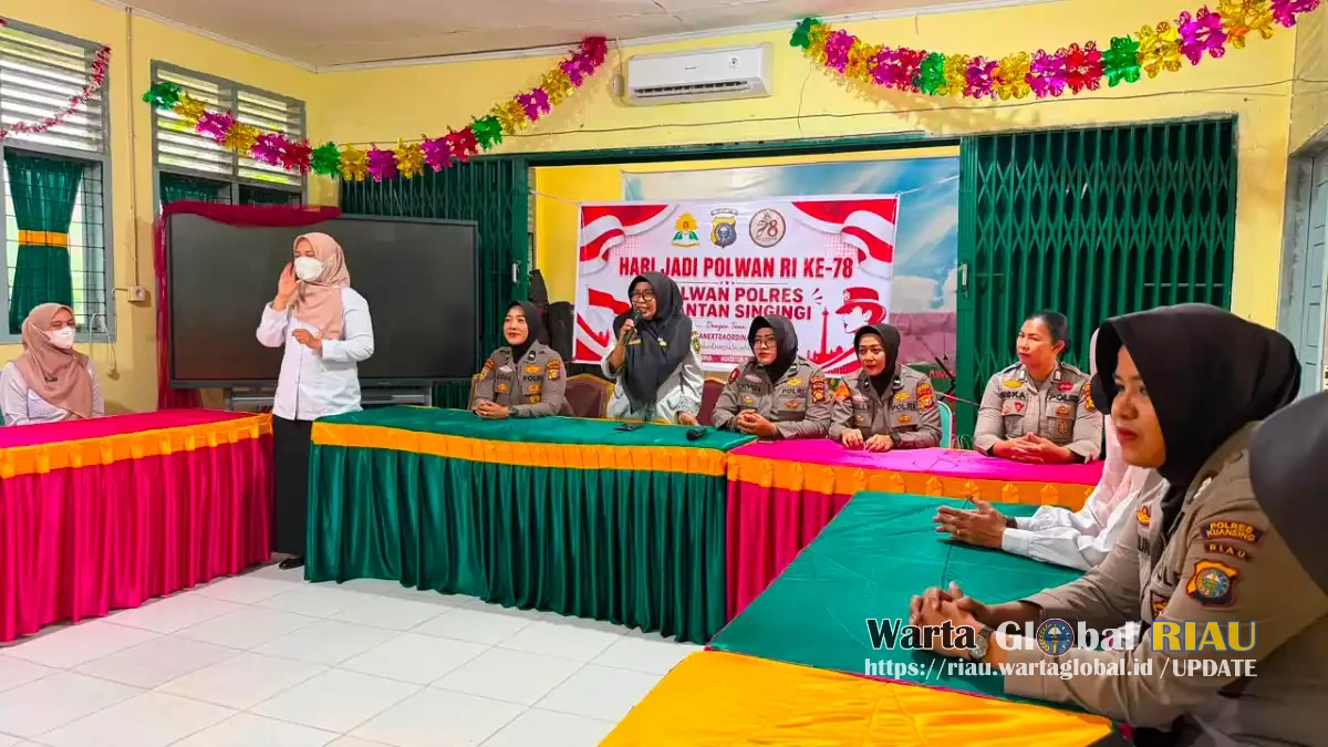 Hari Jadi Polwan Ke-78, Polwan Polres Kuansing Hadir Lindungi Anak Dan Peduli Kesehatan Mental