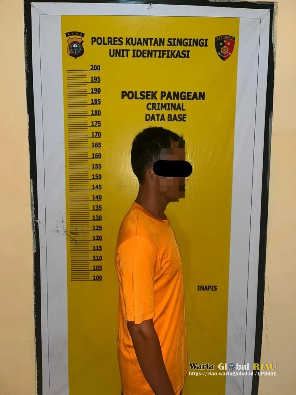 Polsek Pangean Gagalkan Dugaan Transaksi Sabu, Seorang Pria Diamankan