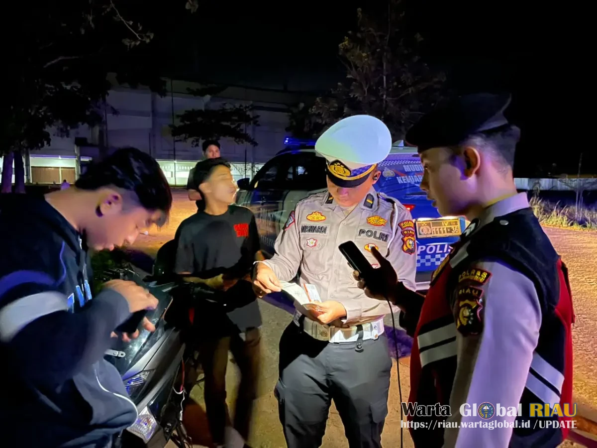 Polres Kuansing Tingkatkan KRYD, Sasar Lokasi Rawan Gangguan Kamtibmas