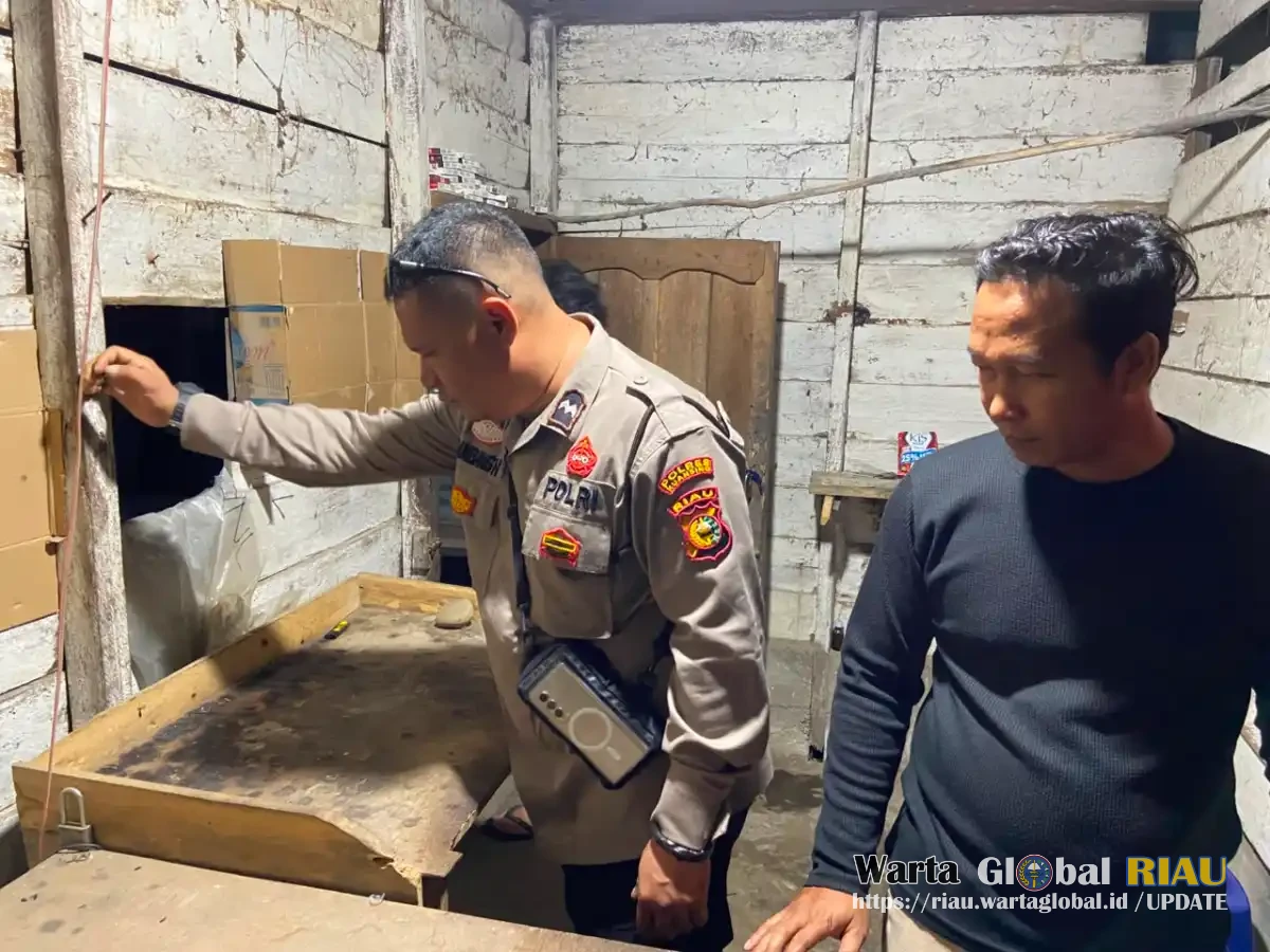 Respons Cepat Layanan Kepolisian 110, Polsek Kuantan Hilir Cek Laporan Dugaan Pemurnian Emas Ilegal