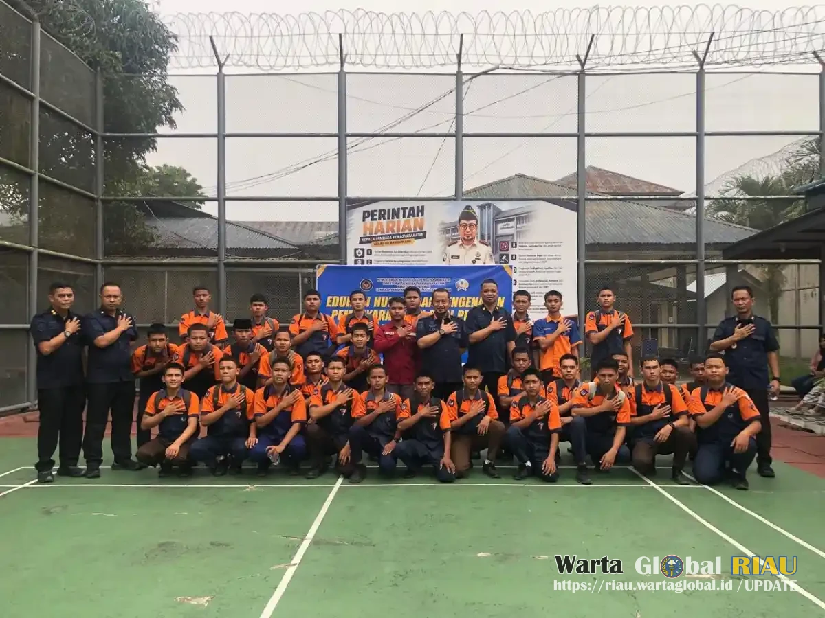 Edukasi Hukum Bagi Pelajar, Kalapas Bangkinang Ajak Generasi Muda Lindungi Masa Depan