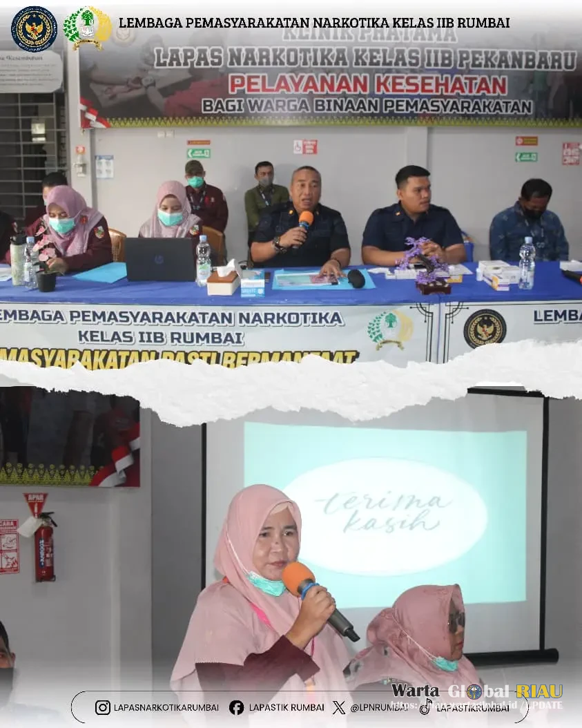 Lapas Narkotika Rumbai Gelar Cek Kesehatan Gratis Bagi Warga Binaan