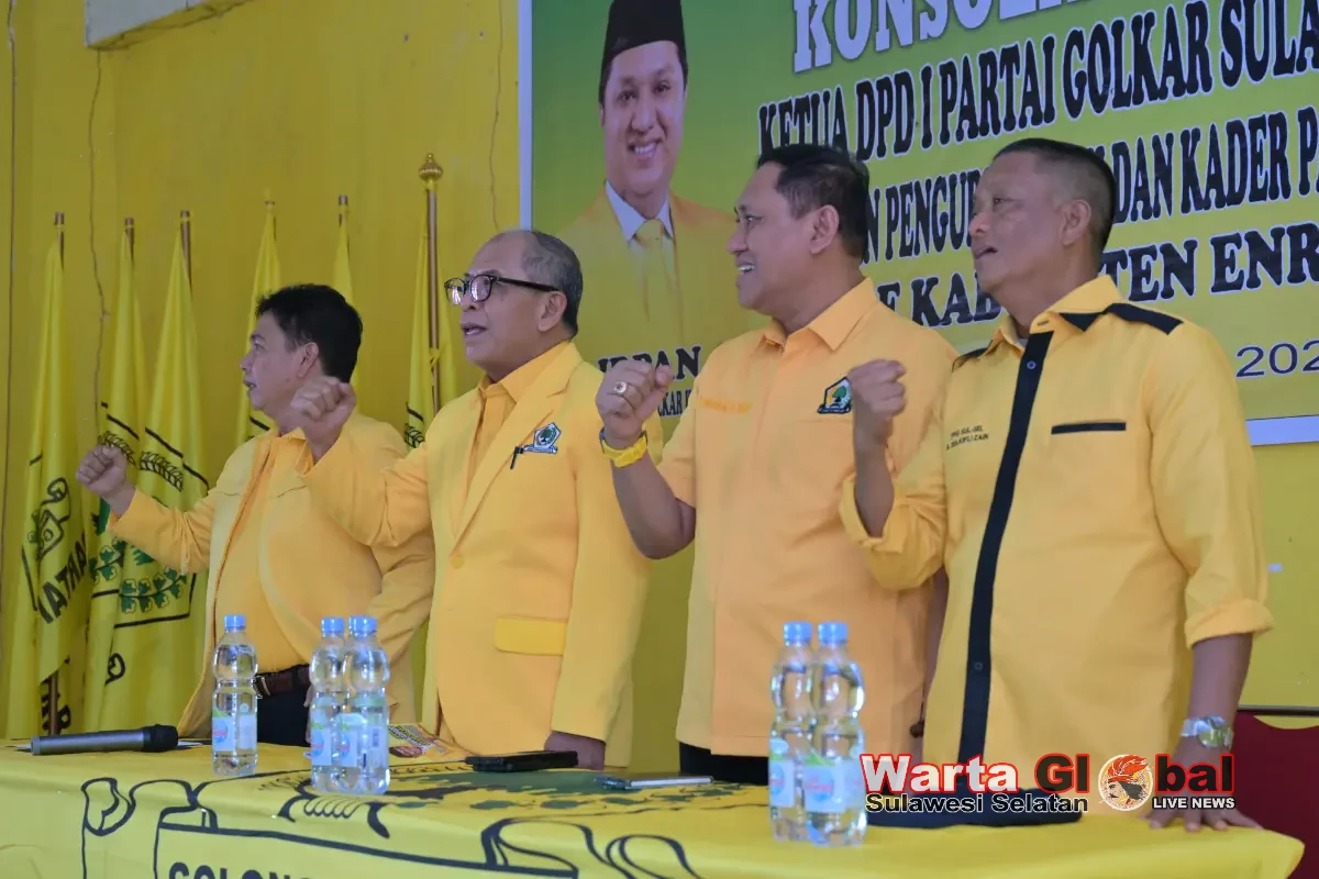Pulang Kampung, IAS Bakar Semangat Kader Golkar Enrekang Menuju Kejayaan Pemilu