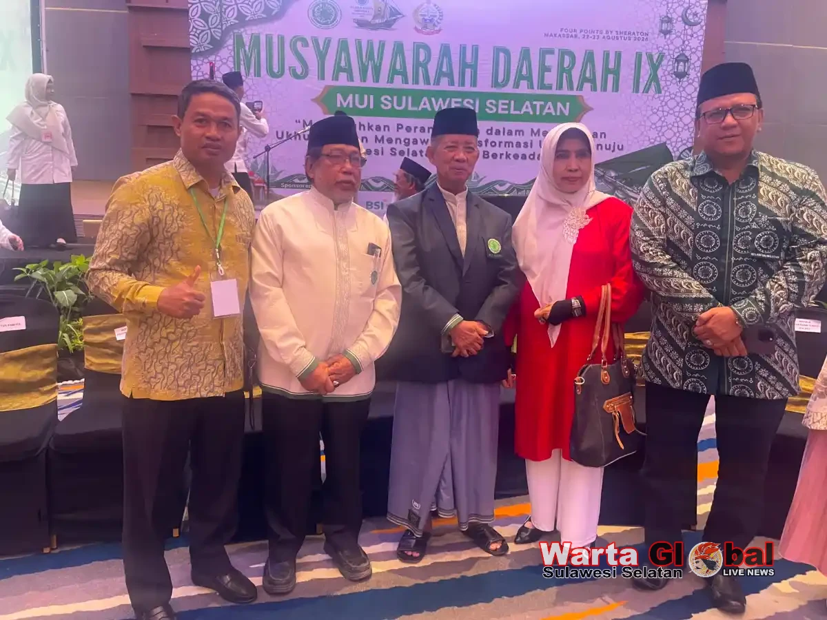 KH. Najamuddin Kembali Terpilih sebagai Ketua Umum MUI Sulsel Periode 2026-2031