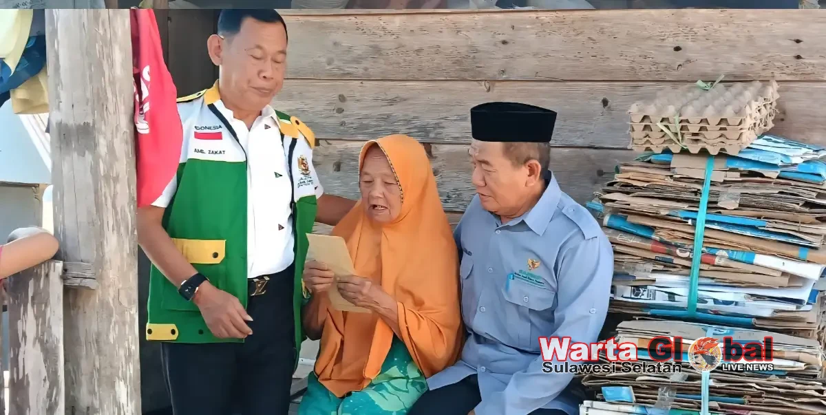 BAZNAS Enrekang Salurkan Bantuan RTLH dan Biaya Hidup, Hadirkan Harapan Baru bagi Warga