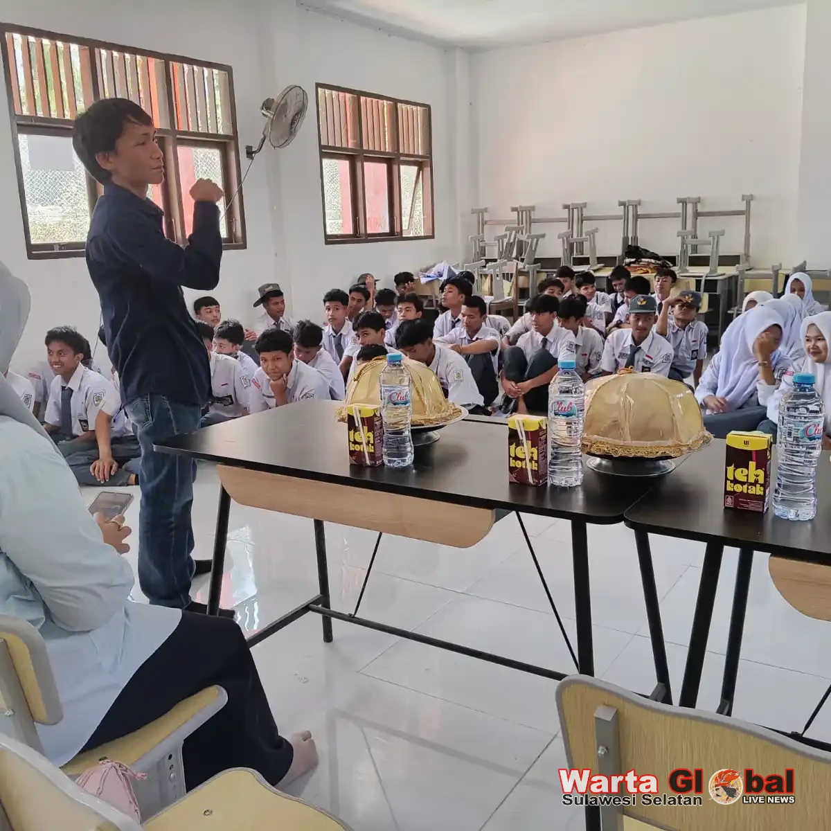 Jelang Pilketos Serentak 30 September, KPU Enrekang Dampingi Pemilih Pemula di Sekolah SMA/SMK Sederajat