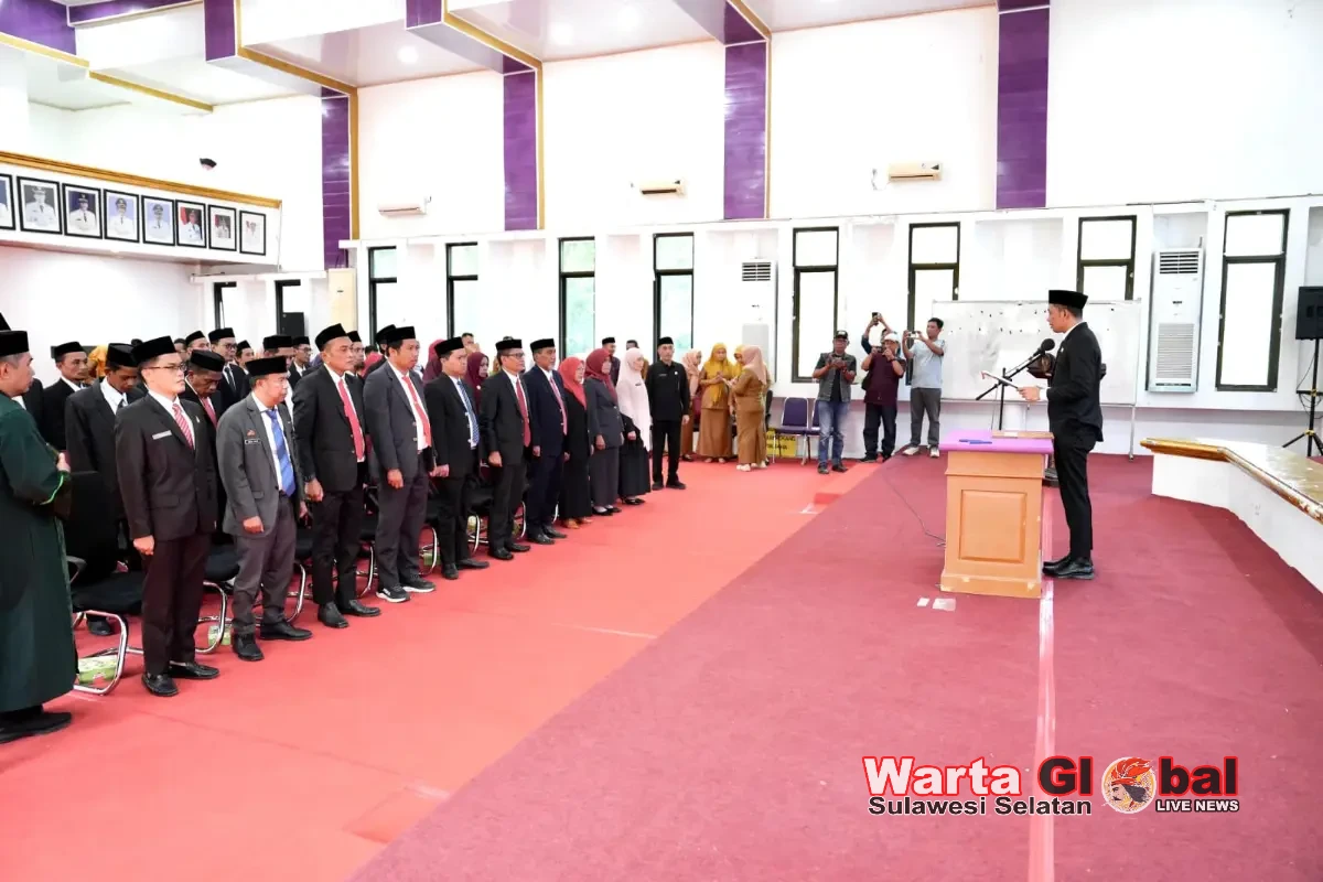 Bupati Enrekang Mutasi 38 Pejabat, Dorong Kinerja Pemerintahan Semakin Optimal