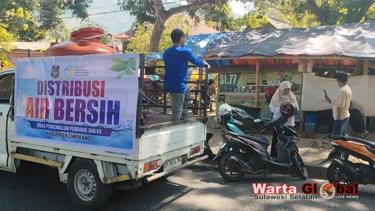 Tak Hanya Urus KB, Disdalduk-KB Enrekang Ikut Berjuang Atasi Krisis Air