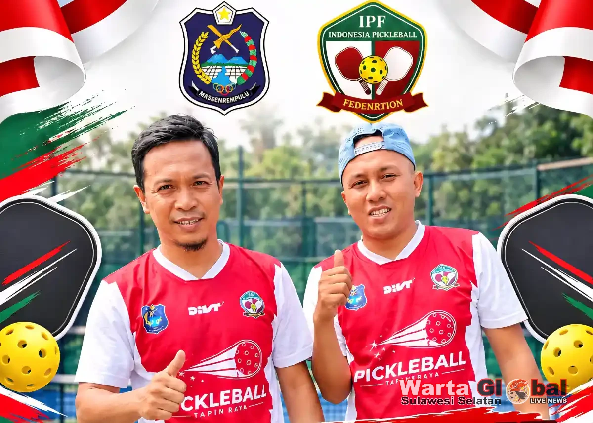Atlet Pickleball Enrekang Juara 1 Ekshibisi PORPROV Sulsel, Taklukkan Sidrap di Final