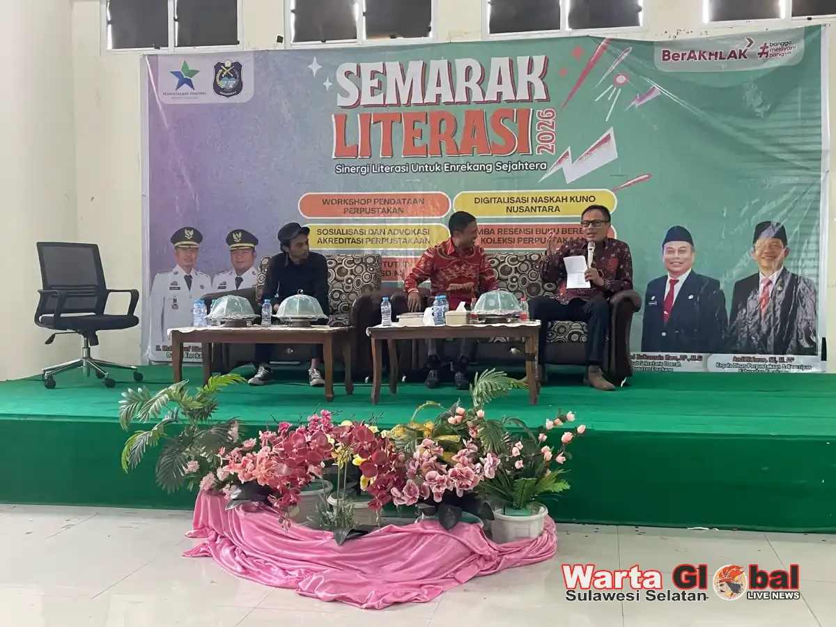 Festival Literasi Enrekang Gelar Diskusi Buku "Filsafat Ilmu" Karya Dr Ilham Kadir.