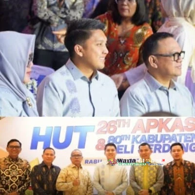 Bupati Ogan Ilir Hadiri Peringatan HUT ke-26 APKASI dan HUT ke-80 Deli Serdang di Sumatera Utara