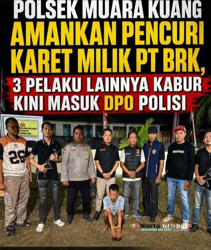 AKSI LIAR PENYADAP KARET PT BRK TERBONGKAR: SATU DITANGKAP, TIGA MASIH MENJADI BURONAN