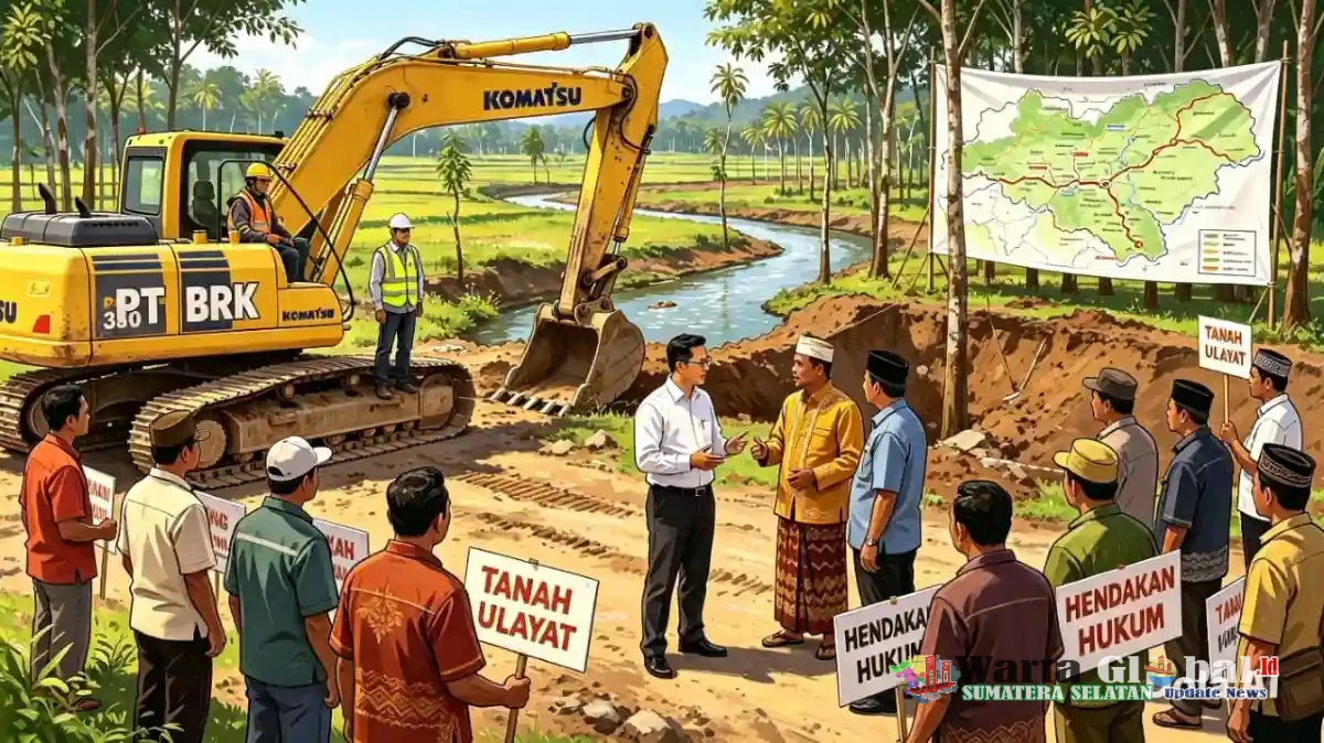 LEMBAGA ADAT MUARA KUANG KLAIM LAHAN 400 HEKTAR, PT BRK AJAK BUKTIKAN MELALUI JALUR HUKUM