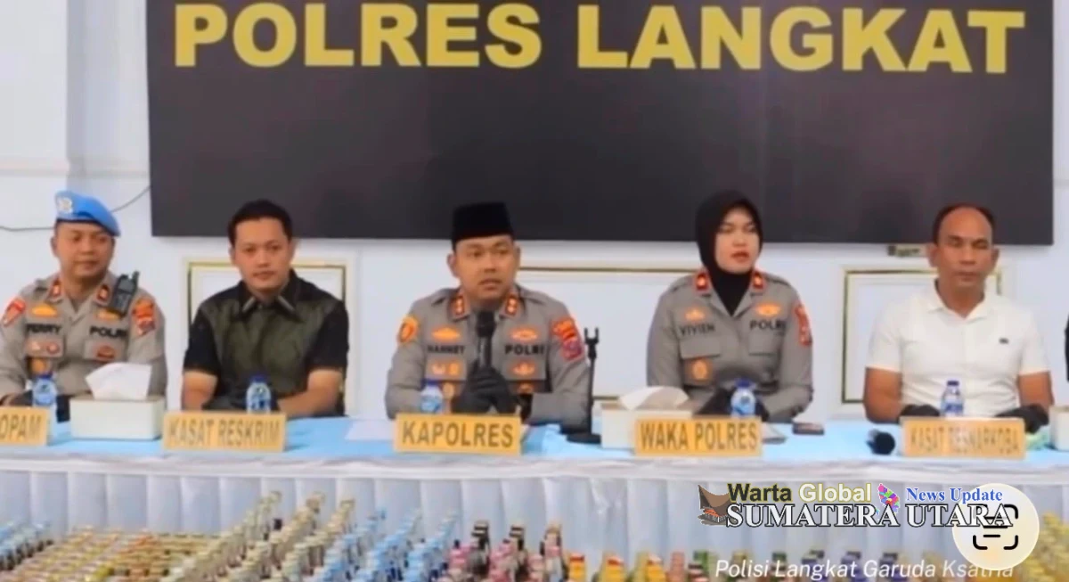 POLRES LANGKAT UNGKAP HASIL OPERASI PEKAT TOBA 2026 POLRES LANGKAT UNGKAP HASIL OPERASI PEKAT TOBA 2026