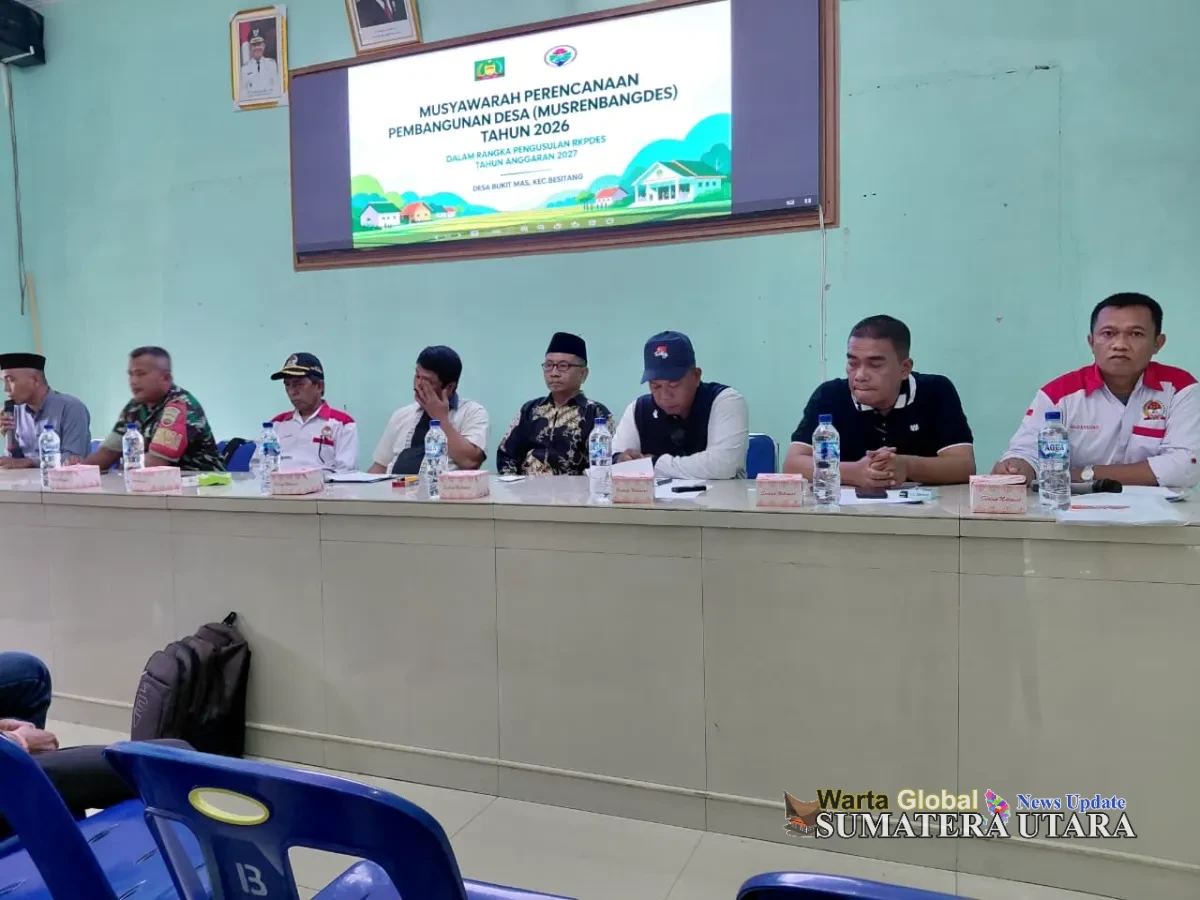Musrenbangdes Bukit Mas 2026 Tetap Penuh Semangat Meski Ruang Fiskal Desa Kian Terbatas