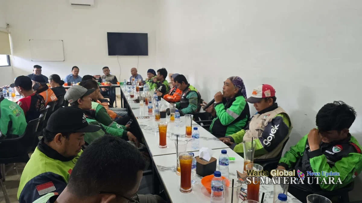 Perkuat Kolaborasi, Komunitas Ojol Sumut Berkomitmen Menjaga Kamtibmas di Sumut