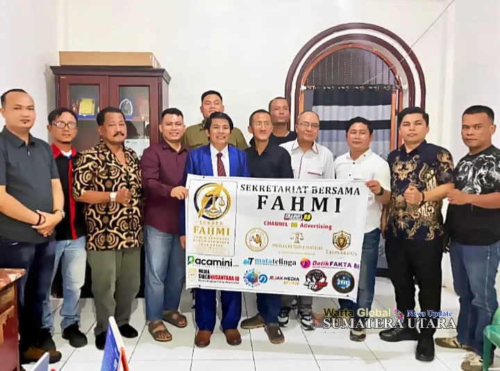 Jelang HUT ke-81 RI, SEKBER FAHMI Resmi Berdiri di Sumut, Usung Sinergi Advokat dan Media Kawal Penegakan Hukum