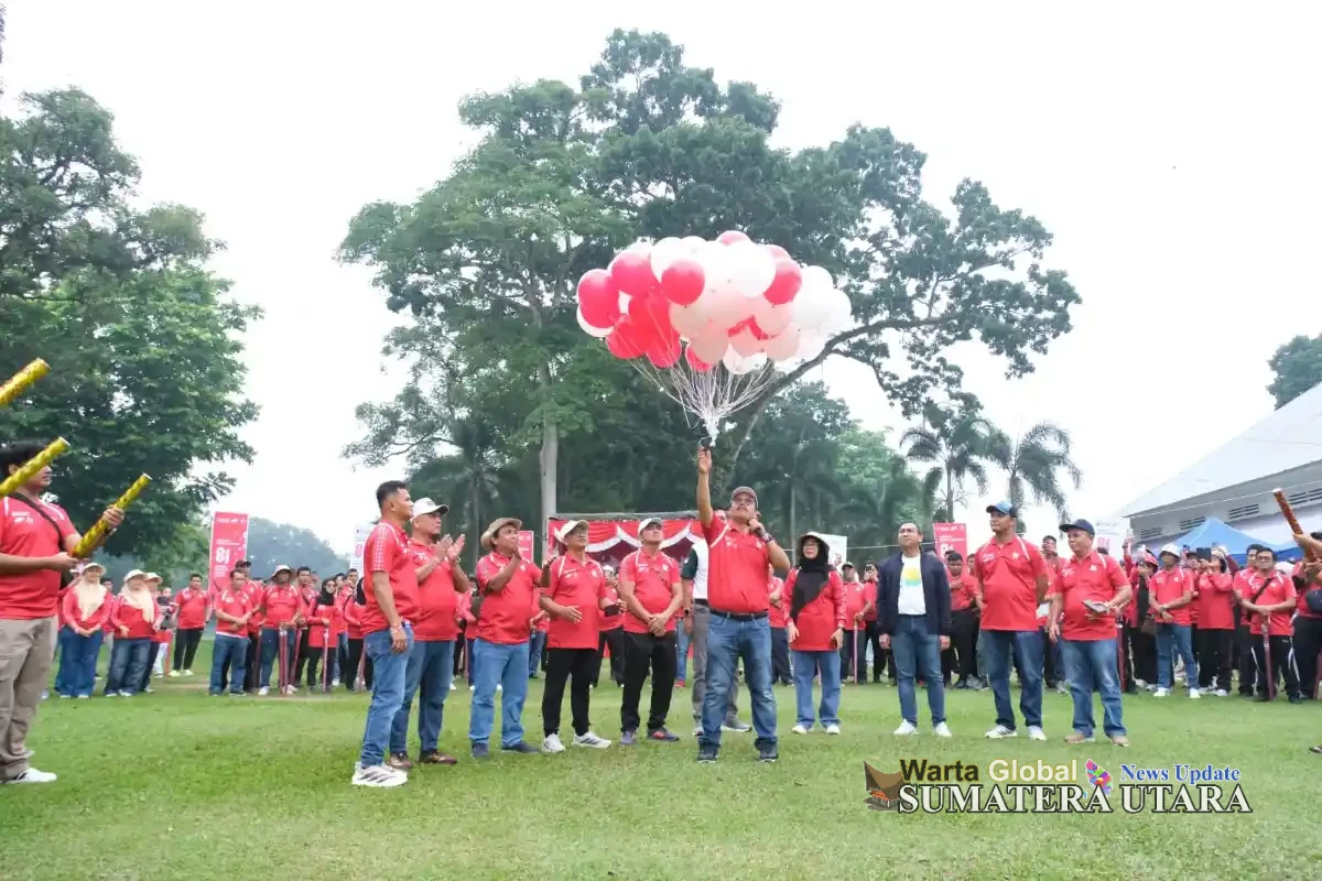 Peringatan HUT ke-81 RI di PTPN I Regional 1 Berlangsung Khidmat