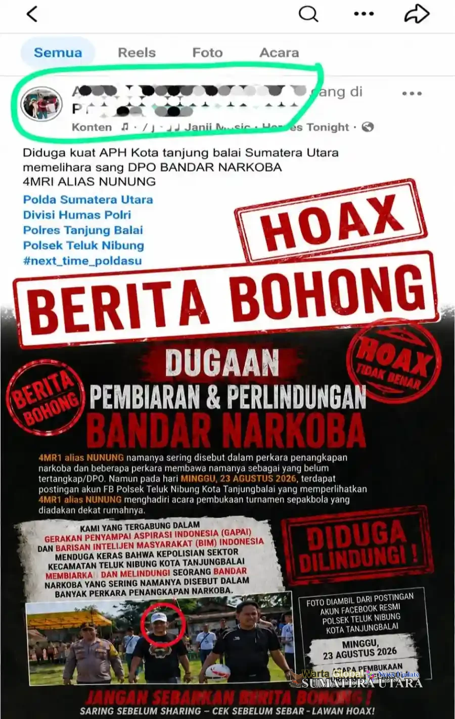Dugaan Giring Opini, Isu DPO Amri Alias Nunung Akan Dibawa ke Ranah Hukum
