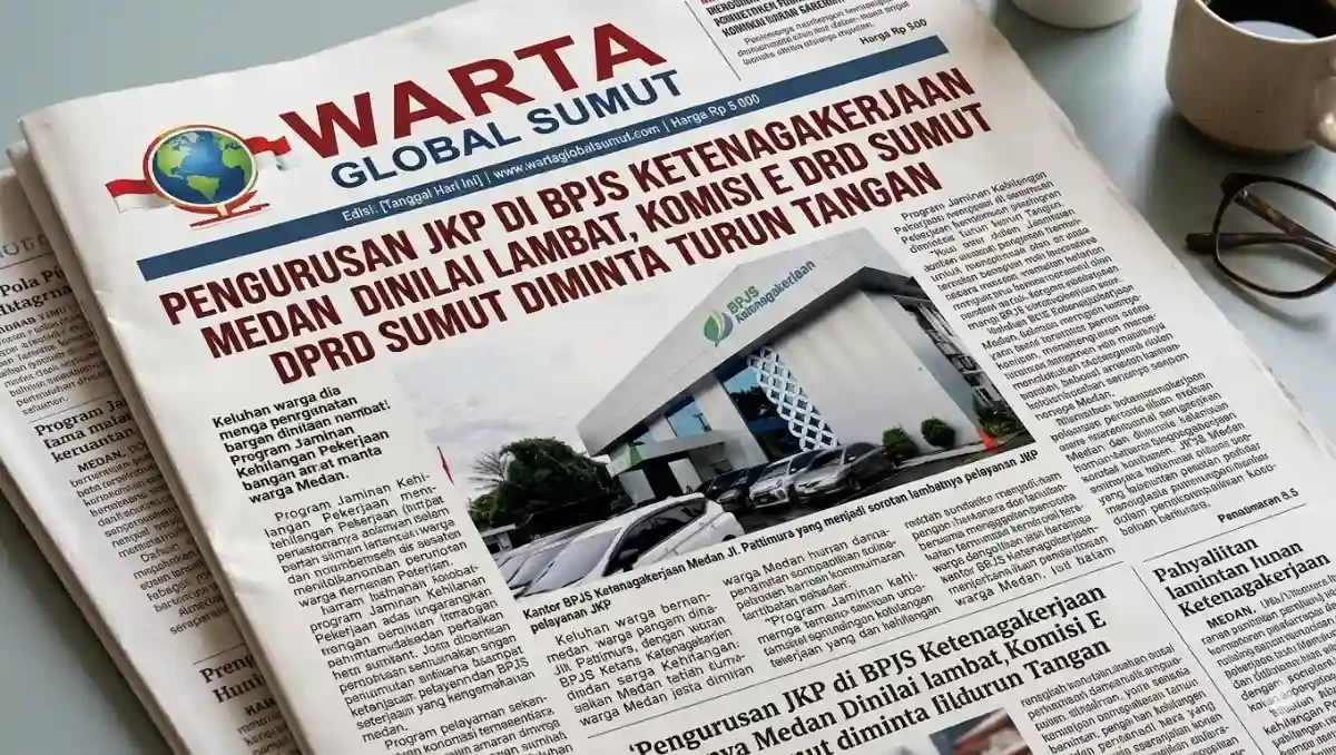 Pengurusan JKP di BPJS Ketenagakerjaan Medan Dinilai Lambat, Komisi E DPRD Sumut Diminta Turun Tangan Pengurusan JKP di BPJS Ketenagakerjaan Medan Dinilai Lambat, Komisi E DPRD Sumut Diminta Turun Tangan